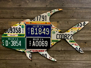 Belize Permit License Plate Art - Ready-To-Ship