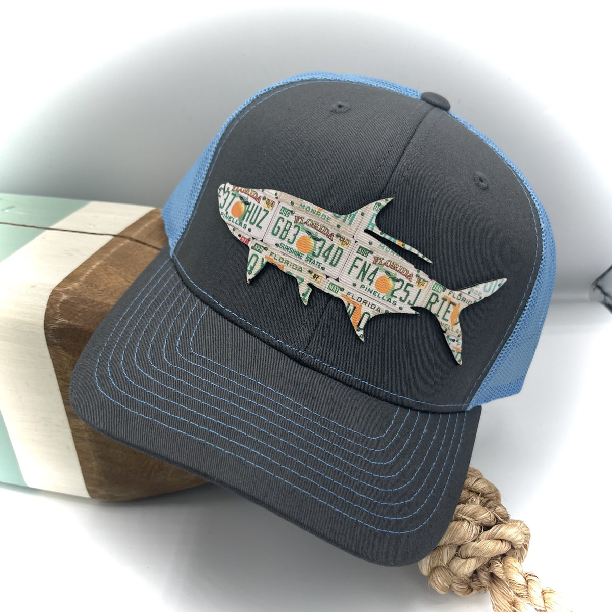 Tarpon Fishing Hat, Tarpon Fishing Dad Hat, Custom Tarpon Hat