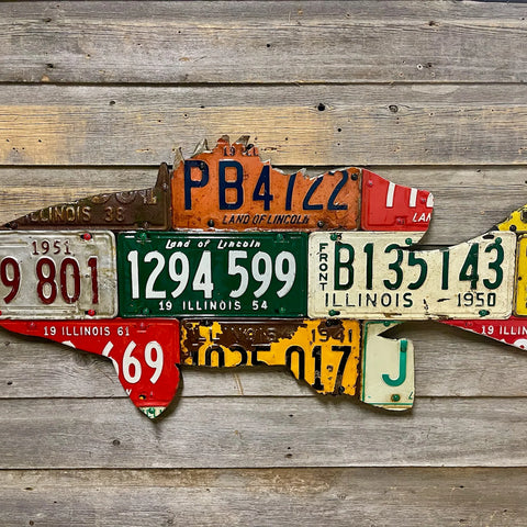 Illinois License Plate Art