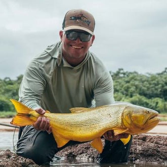 Golden Dorado License Plate Art