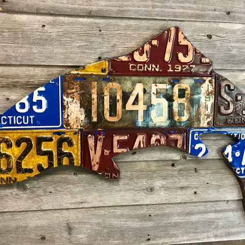 Connecticut License Plate Art