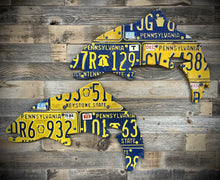 24" Pennsylvania Trout License Plate Art