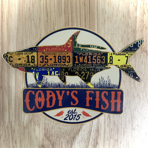 Cody's Fish Antique Florida Tarpon Sticker