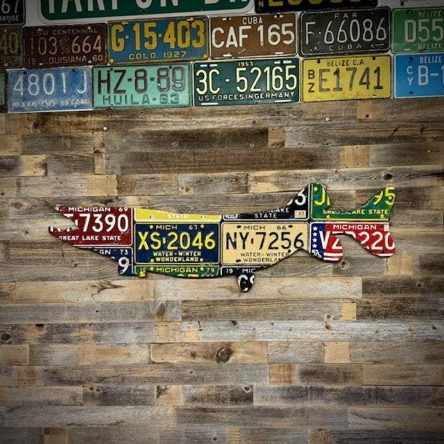 Pike/Muskie License Plate Art (Pick Your States) (Copy)– Cody's Fish