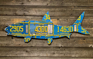 Andros Island, Bahamas Bonefish License Plate Art