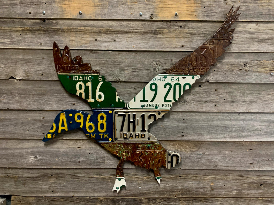 Idaho Duck License Plate Art