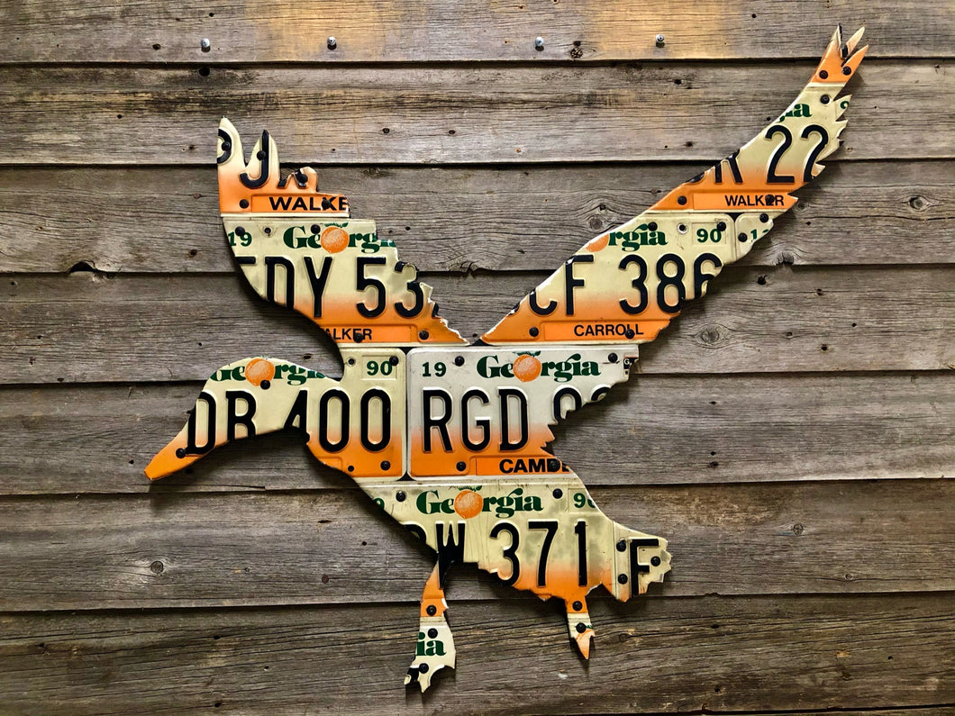 Georgia Duck License Plate Art