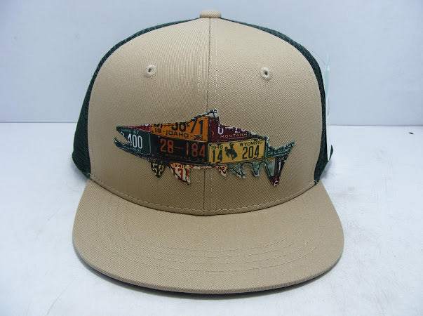 RepYourWater X Cody's Fish Mixed Western Trout High-Profile Trucker Ha