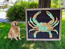 Florida Blue Crab License Plate Art