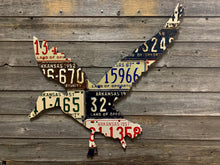 Arkansas Antique Duck License Plate Art