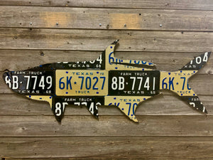 Texas Tarpon License Plate Art