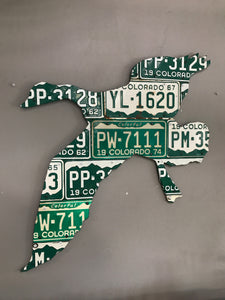 Colorado Goose License Plate Art