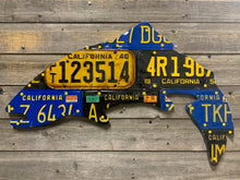California Antique Trout License Plate Art