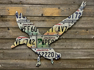Louisiana Duck License Plate Art