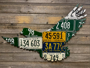 Idaho Chukar License Plate Art