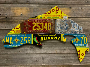 New Mexico Trout License Plate Art