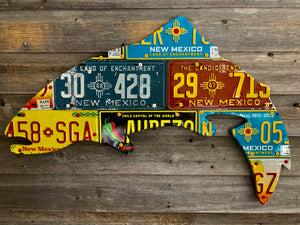 New Mexico Trout License Plate Art