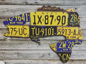 New York Largemouth Bass License Plate Art