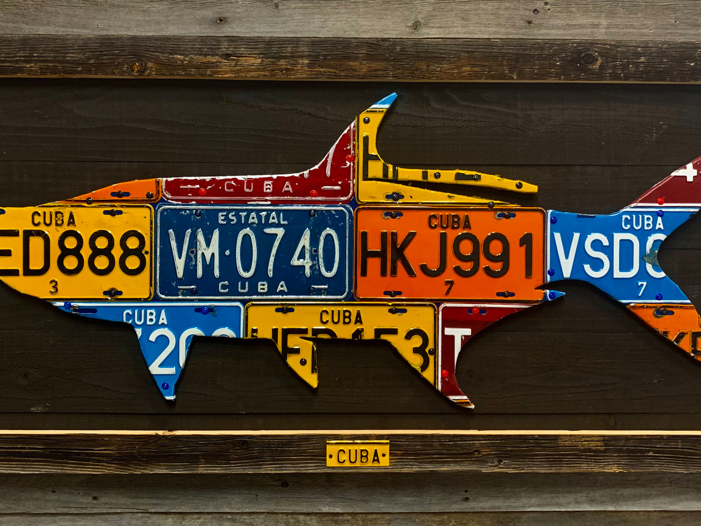 Tarpon License Plate Art – Cody's Fish